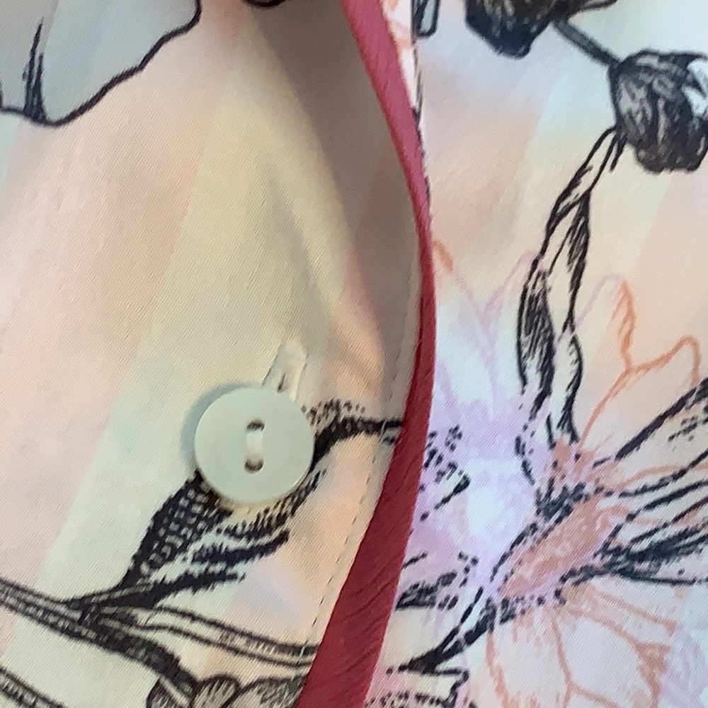 Victoria’s Secret Satin Waist Floral Tie Romper Pajamas - Picture 14 of 16